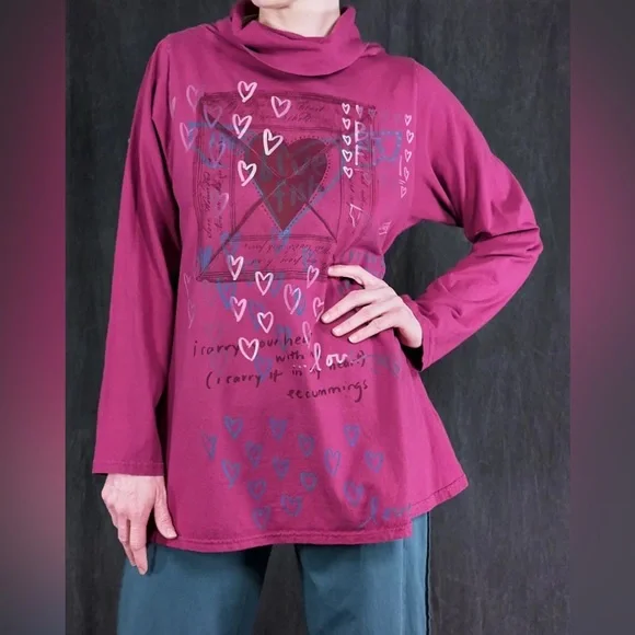 Blue Fish Cafe Cowl Tee in Amare - Picture 5 of 9